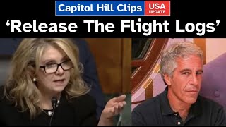 Senator Blackburn UNLEASHES on FBI Agent CALLS To Release Flight Logs [upl. by Enaid]