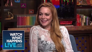 Was Lindsay Lohan Partying at Coachella  WWHL [upl. by Orvas]