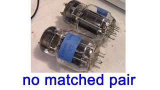 why you must not trust 6C33CB matched pair tubes for tube amplifiers [upl. by Egas526]