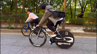 분당 스트릿 라이딩 To Seoul Fixed Gear Riding [upl. by Elleoj]