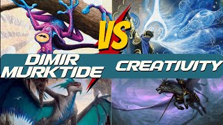 Dimir Murktide vs Indomitable Creativity  Modern Paper Gameplay [upl. by Ahsad]