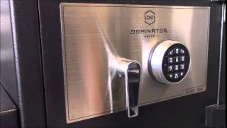 LG Basic lock operation and code changing  Dominator Safes [upl. by Asalocin]