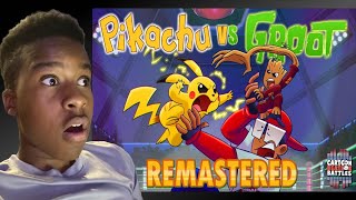 My Reaction to Verbalase Pikachu vs Groot who wins [upl. by Airuam]