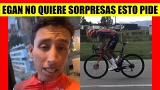 EGAN Bernal RECONOCE ETAPAS TOUR COLOMBIA PEDIDO ESPECIAL a FANS [upl. by Hadeehsar254]