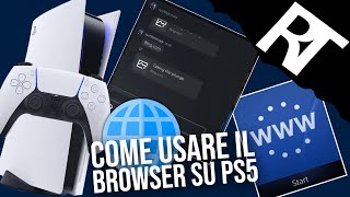 Come aprire il browser internet su PS5  navigatore internet PS5 [upl. by Merceer909]