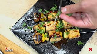 Brochettes TOFU TOUT FEU TOUT RIEFFEL 2 RECETTE VEGAN [upl. by Neville]