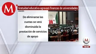 Gratuidad educativa agravará finanzas de universidades ANUIES [upl. by Nomde465]