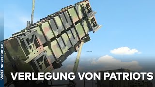 BUNDESWEHR PLANT VERLEGUNG VON PATRIOTS Flugabwehrsysteme sollen in Polen stationiert werden [upl. by Messing]