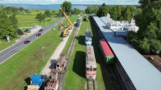 Железнодорожный музей в Хаапсалу  Haapsalu railway museum [upl. by Annahsohs]