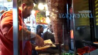 doner kebap at Neslihan Bufe Sirkeci Istanbul [upl. by Aicirtal]