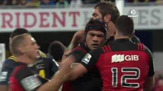 ROUND 12 HIGHLIGHTS Highlanders v Crusaders [upl. by Fleck]