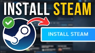 How To Download Steam On PC amp Laptop 2024  Full Tutorial [upl. by Cutlerr]