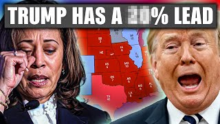 Trump Flipping KEY SWING STATES in SHOCKING 2024 Election Map Prediction [upl. by Eanel]