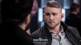 Alexander Gustafsson on Facing Glover Teixeira Fight in UFC Sweden 5 [upl. by Norud75]