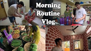 घरातले कामं काय संपत नाही  Early Morning Routine Vlog  Shubhangi Keer [upl. by Bowman]