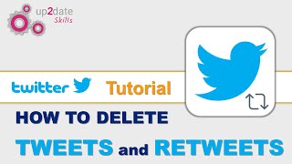 How to delete Tweets and Retweets from your Twitter profile page [upl. by Weinstein]