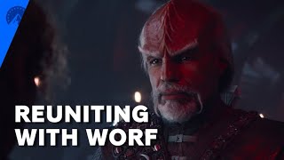 Star Trek Picard  Reuniting With Worf  Paramount [upl. by Rasec]