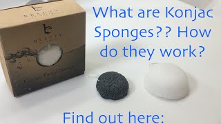 What is the Konjac Sponge and how does it work [upl. by Ynohtnakram]