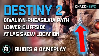 Destiny 2  DivalianRheasilvia Path Lower Cliffside Atlas Skew Location [upl. by Formica]