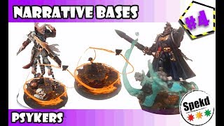 Warhammer Narrative Bases 4 PSYKER bases for BlackstoneFortress [upl. by Delwin]