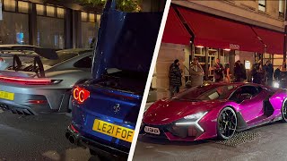 Millionaires Nightlife Autumn In London 2024 SUPERCARS [upl. by Moritz]