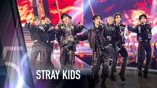 Stray Kids Perform quotBye Bye Bye  Chk Chk Boomquot  AMAs 50th Anniversary Special [upl. by Enialehs308]