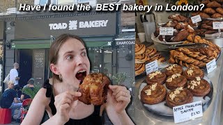 I travelled 2 hours to try the BEST BAKERY IN LONDON Toad Bakery [upl. by Chessa]