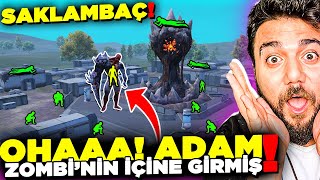 OHAA EN İMKANSIZ SAKLAMBAÇ ADAM ZOMBİYE GİRMİŞ PUBG Mobile Saklambaç Modu [upl. by Airretnahs180]