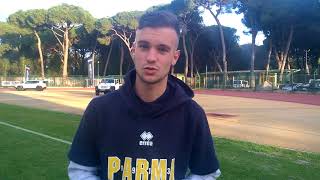 Torneo di Viareggio gara 2  InterParma 10 finale  Intervista a Patacchini [upl. by Bo]