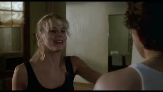 Daryl Hannah stretching in the Pope of the Greenwich Village full episode [upl. by Eward]