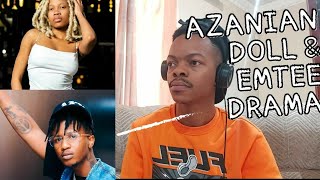 EMTEE CLAIMS HE SMSHED AZANIAN DOLL [upl. by Oer]