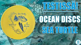 TESTISSÄ  Ocean Discs Sea Turtle  Deuz Disc Golf Review [upl. by Ennairam]