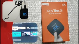 Tv box MX10 TV to Android [upl. by Aicnerolf]