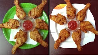 KFC style fried chicken recipe  Crispy fried chicken like KFC at Home [upl. by Rorie]