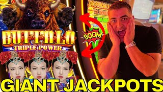 Winning EPIC JACKPOTS On High Limit Slot Machines At Casino [upl. by Rowley]