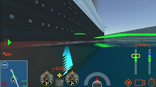 RMS Olympic near hit by tanker ship [upl. by Xxam]