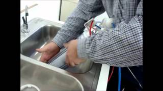 Reverse Osmosis Filter Change Pre and Post Filters by H2O Splash [upl. by Malet]