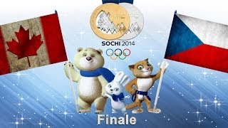 Olympia 2014 Sotchi 030  Kanada  Tschechien Finale [upl. by Rowney]