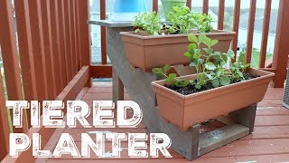 How to Build a Tiered Planter [upl. by Ivzt781]