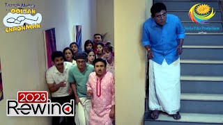 The Suspense Continues  Taarak Mehta Ka Ooltah Chashmah  2023 Rewind [upl. by Hirza]