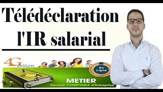 Télédéclaration lIR salarial en ligne [upl. by Llenroc]