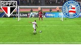 São Paulo x Bahia Campeonato Brasileiro 2024 Fifa 23Penalty Shootout FeatPayetEndrick2024 [upl. by Arodoet]