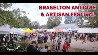 Braselton Antique amp Artisan Festival  Downtown Braselton GA [upl. by Firooc]