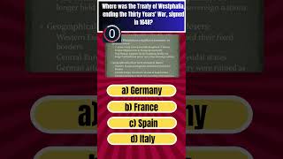 Where was the Treaty of Westphalia ending the Thirty Years War signed in 1648 [upl. by Primaveras]