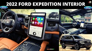 2022 Ford Expedition Interior  SYNC 4 Infotainment Price amp Specs [upl. by Segal]