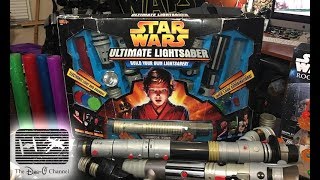 Star Wars Ultimate Lightsaber  Build your own lightsaber kit 2005  The DanO Channel [upl. by Ataeb]