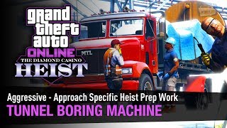 GTA Online The Diamond Casino Heist  Heist Prep Power Drills Solo [upl. by Enelyk]