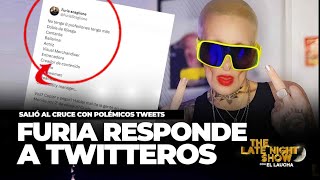 NO SE CALLA NADA Furia LE RESPONDE A HATERS TWITTEROS quotTengo ocho profesiones me tiene envidiaquot [upl. by Henrie]