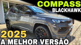 NOVO JEEP COMPASS BLACKHAWK 20 TURBO 2025  O MELHOR SUV TURBO [upl. by Ayital818]