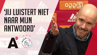 Ten Hag vindt dat Ajax het slechtste speelschema heeft [upl. by Adamok151]